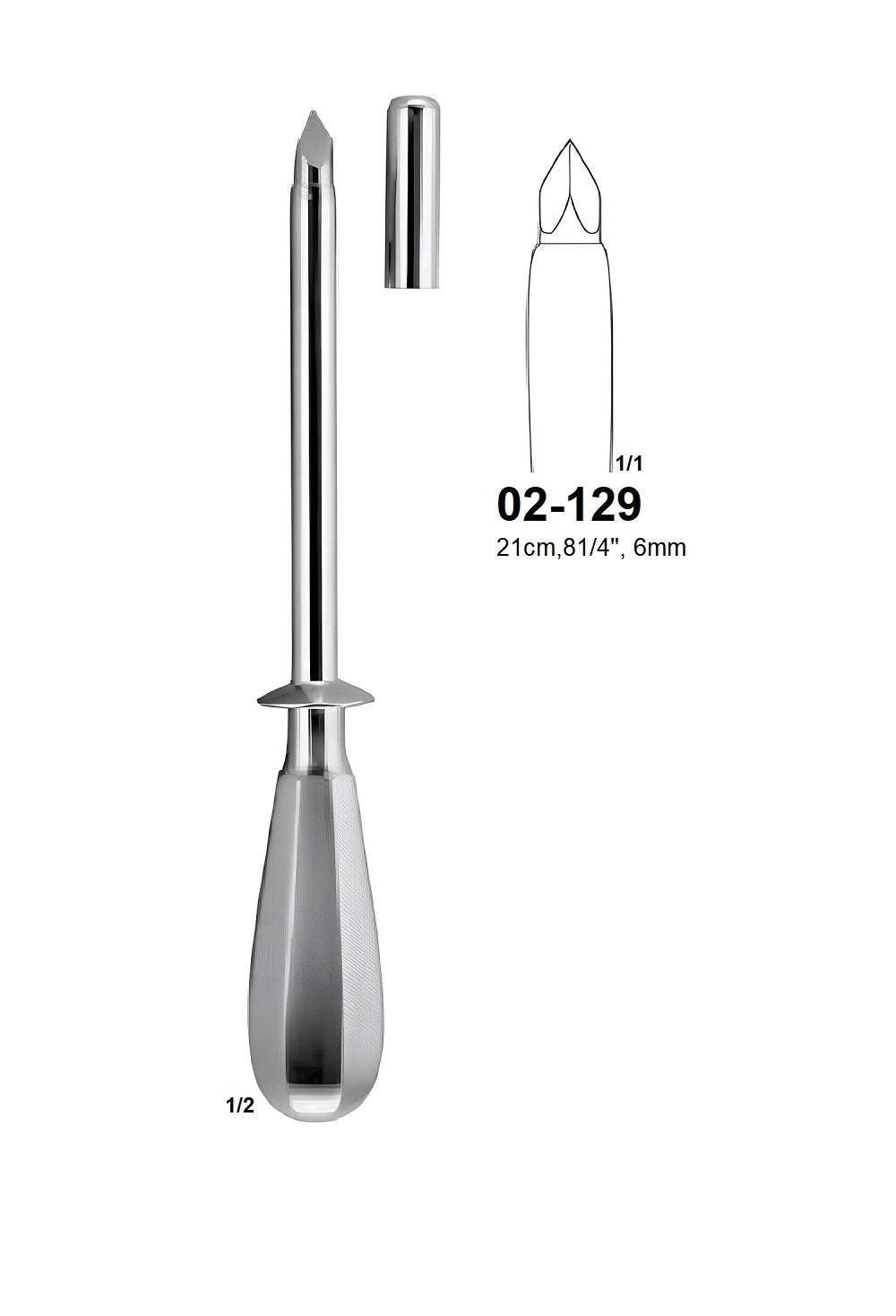 NELSON Trocar Thorax, 02-129