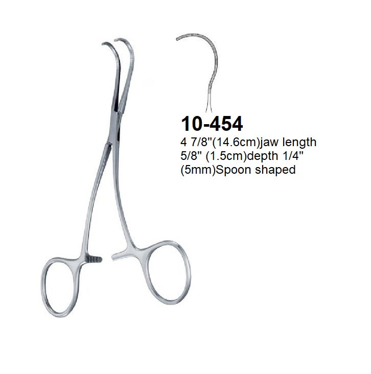 Castaneda Multipurpose Clamp & Atraumatic Cardiovascular Forceps, 10-454