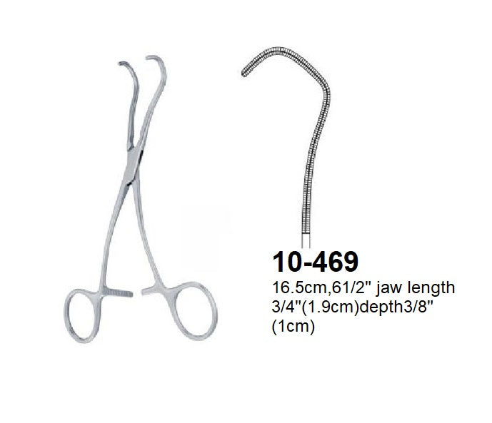 Cooley-Derra & atraumatic cardiovascular forceps, 10-469