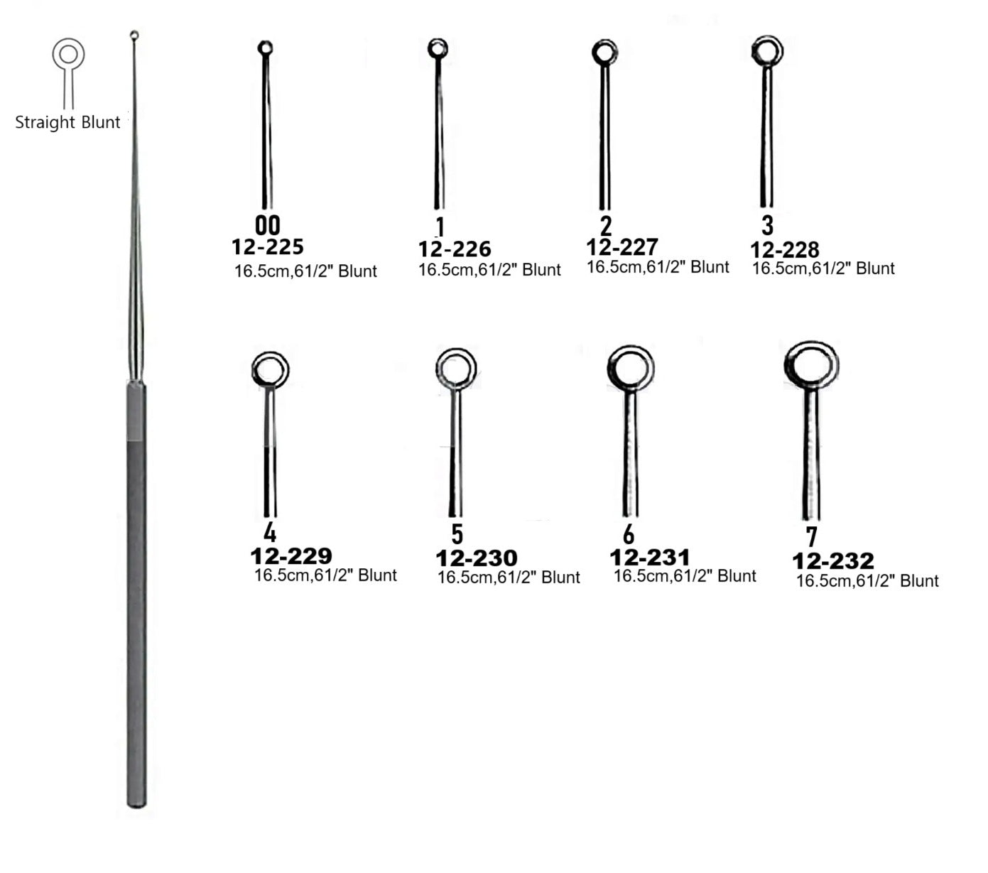 Buck, Ear Curette, 12-225