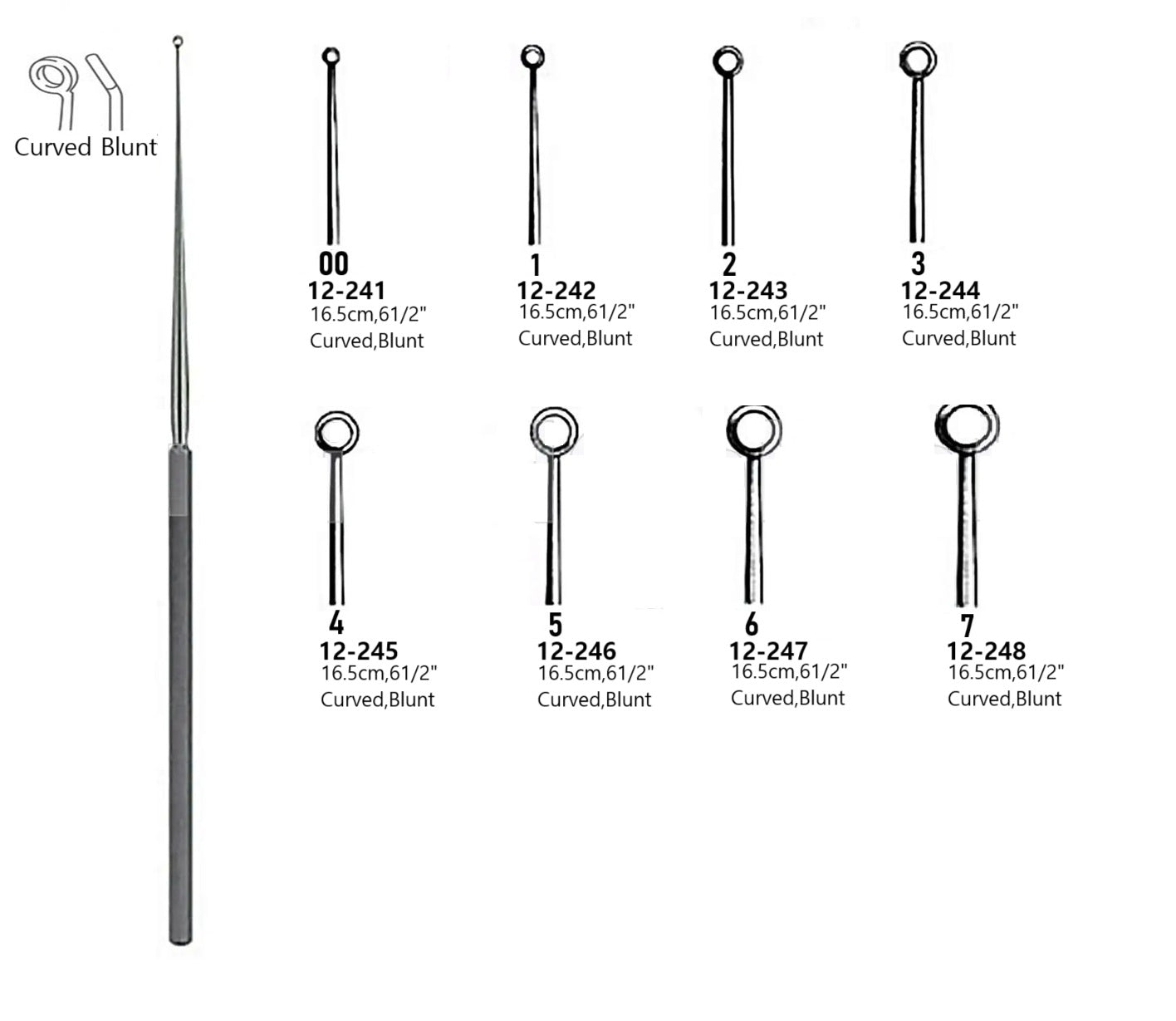 Buck, Ear Curette, 12-241