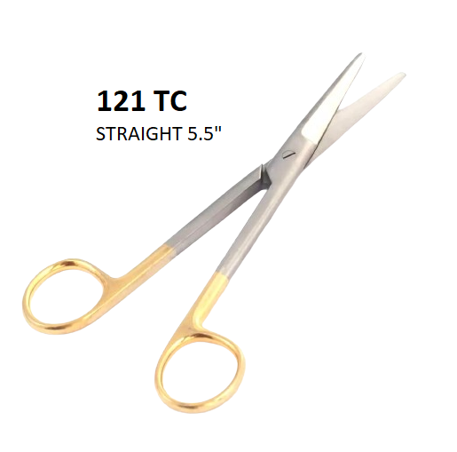 Mayo Scissors Straight, 121 TC