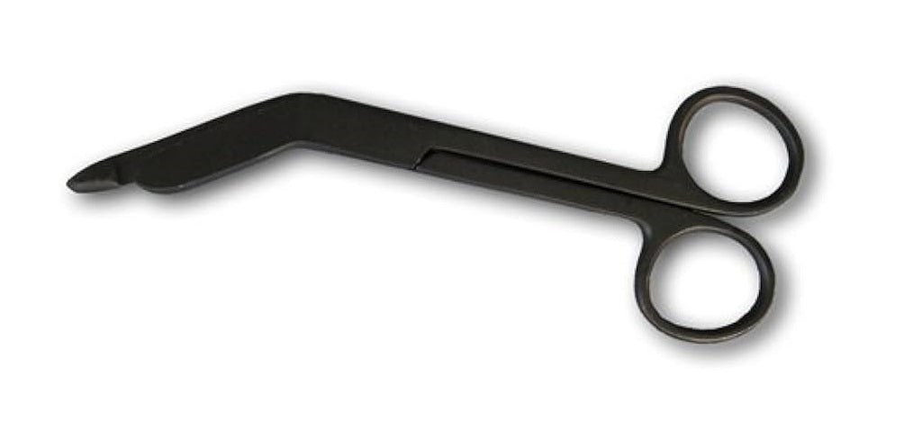 LISTER BANDAGE SCISSORS BLACK COATED 5.5”, 144B