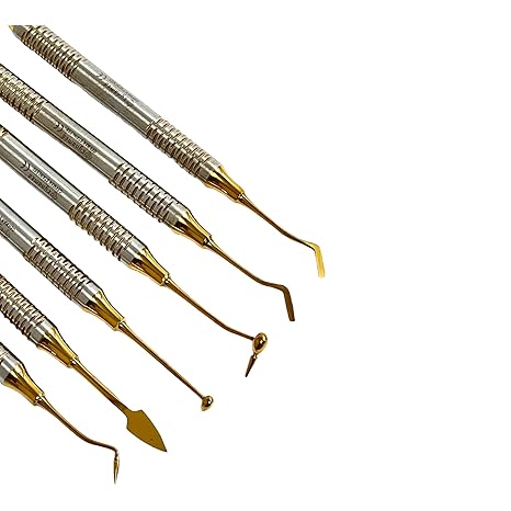 COMPOSITE FILLING SET OF 6 PCS GOLD, AS-3086
