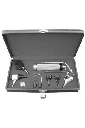 Otoscope/Opthalmoscope set in Black Box W/3 Extra Bulbs, AS-1010