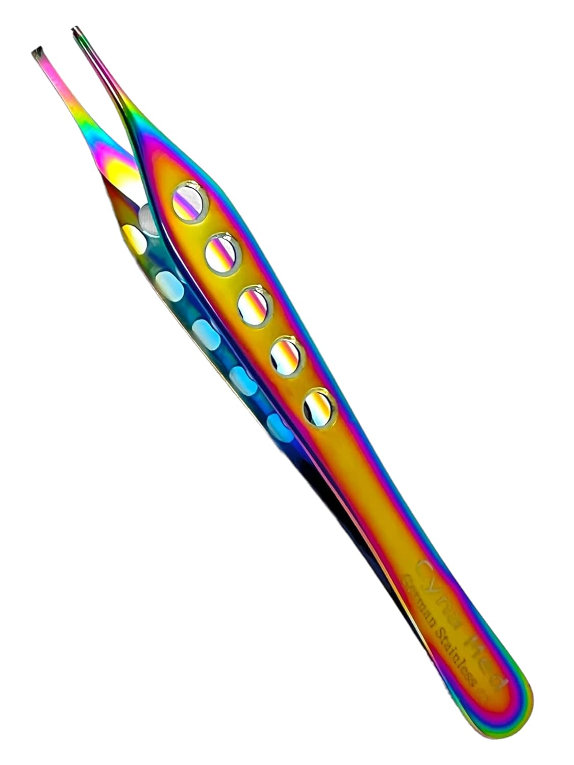ADSON BROWN FORCEPS RAINBOW W/HOLE, AS-248-01R
