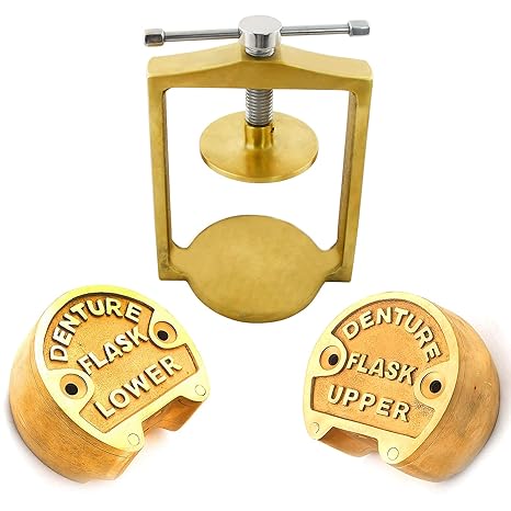 DENTURE FLASK SET OF 2, AS-4121-4122