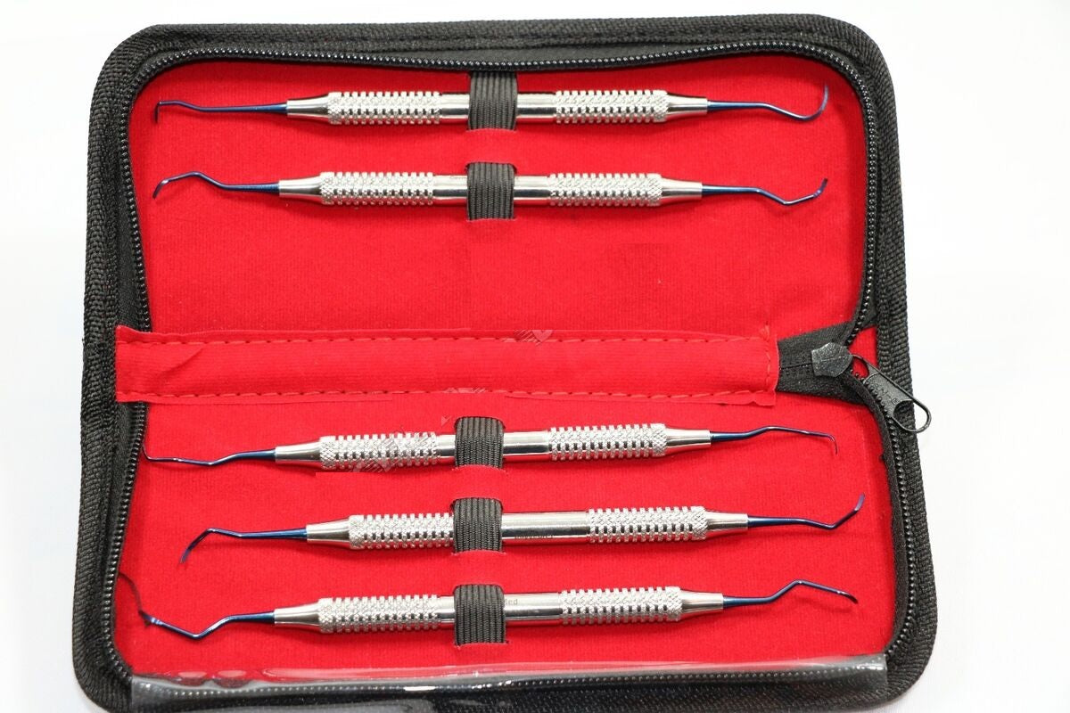 TITANIUM GRACEY CURETTE SET OF 5, AS-4135