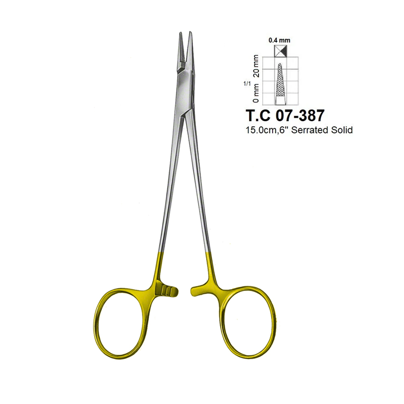 Baby Crile-Wood Needle Holders, T.C 07-387