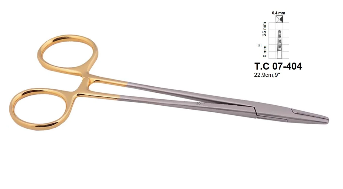 Debakey Cardiovascular Needle Holders, T.C 07-404