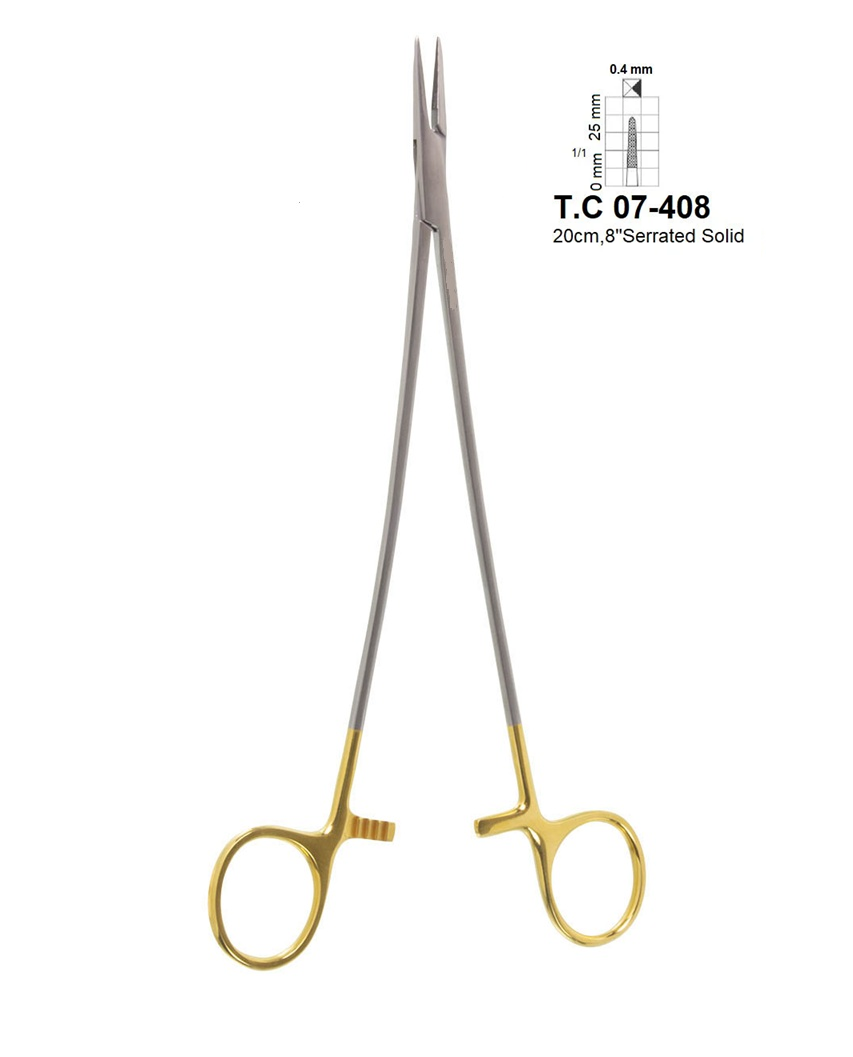 Debakey-Vascular/Extra Light Needle Holders, T.C 07-408