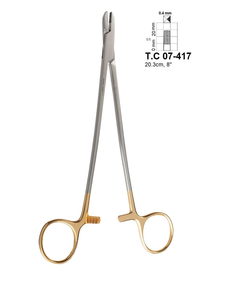 Cooley-Baumgafter Wire Twister Needle Holders, T.C 07-417