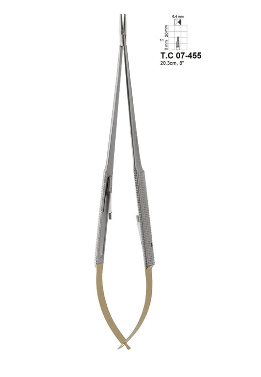 Mills Vasculars Needle Holders, T.C 07-455