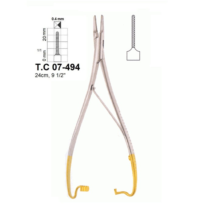 Mathieu-Rayder Needle Holders T.C 07-494