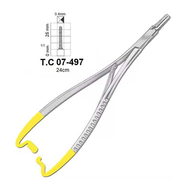 Mathieu-Rayder Vascular Needle Holders, T.C 07-497