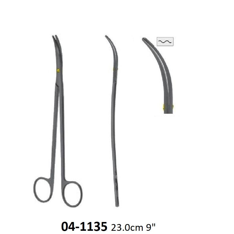 Thorek Scissors, Thorek Scissors S-Shape Handle 04-1135