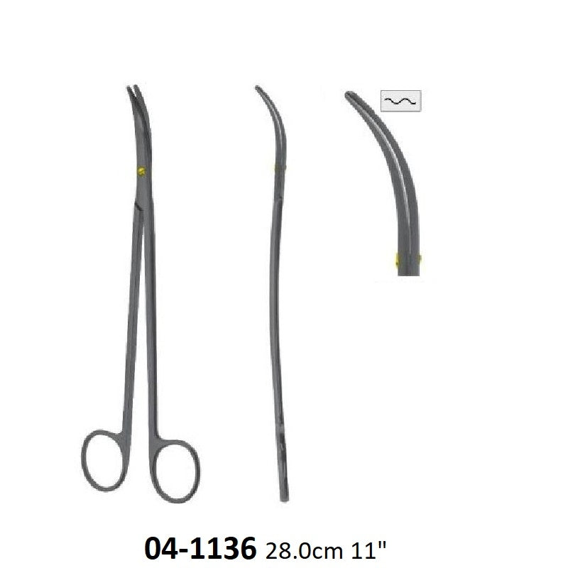 Thorek Scissors, Thorek Scissors S-Shape Handle 04-1136
