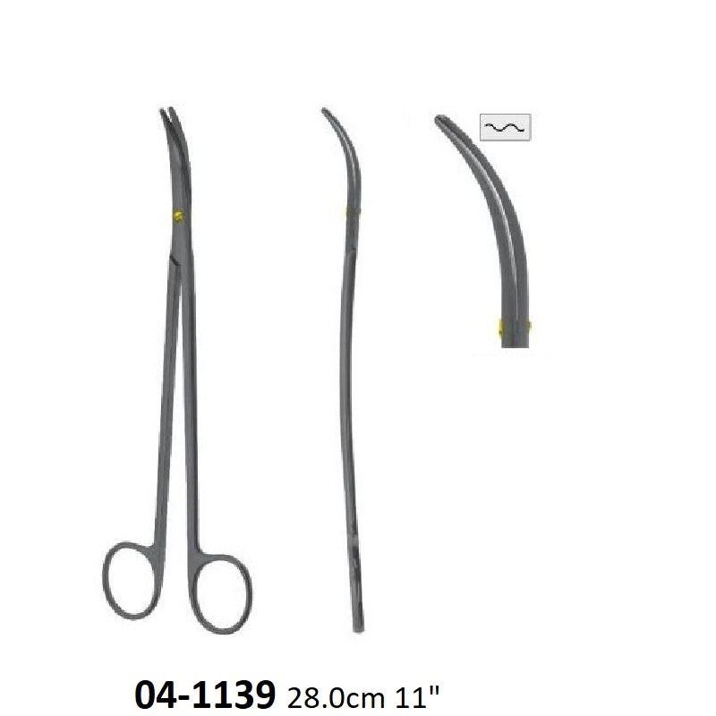 Thorek Scissors, Thorek Scissors S-Shape Handle 04-1139