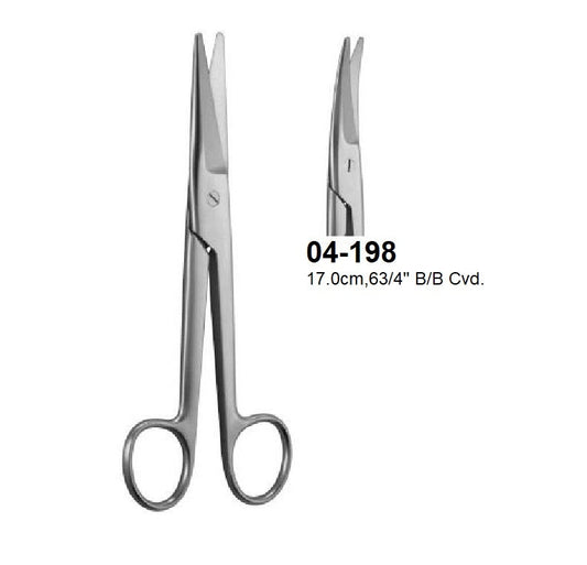 MAYO-NOBLE DISSECTING & GYNECOLOGICAL SCISSORS, 04-198
