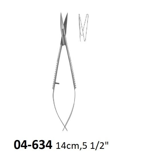 Castroviejo Scissors Spring Type (Straight) 04-634