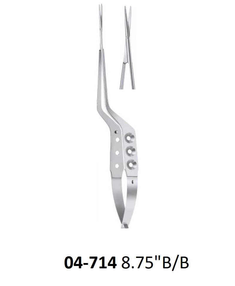 Yasargile Micro Scissors Straight 04-715