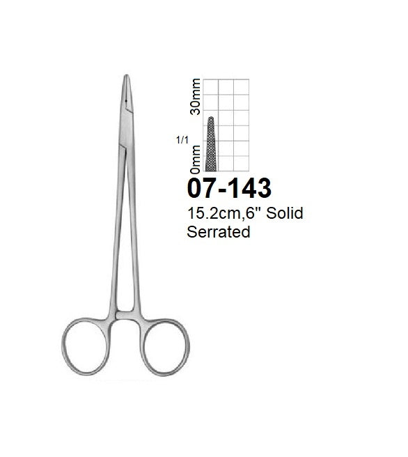 CRILE-E-WOOD Needle Holder, 07-143