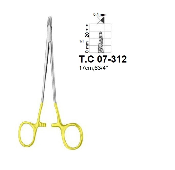 Senning Needle Holders T.C (Schwed.Model), T.C 07-312