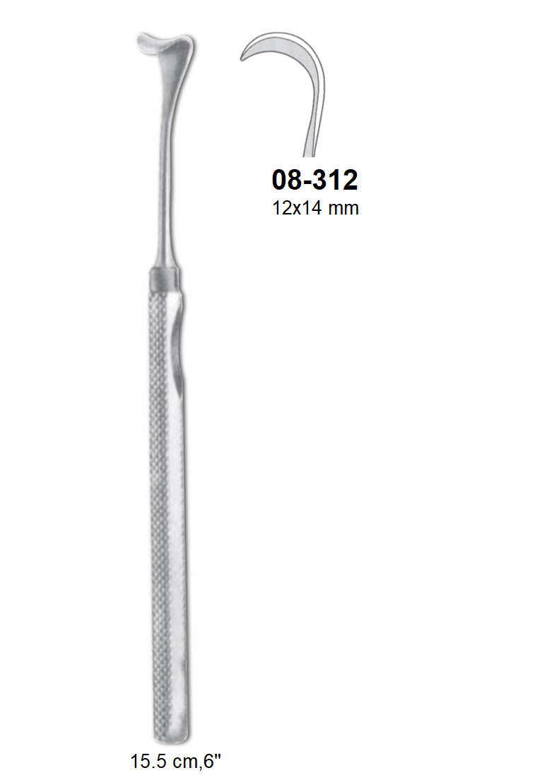 Mannerfelt Hooklet Retractor, 08-312