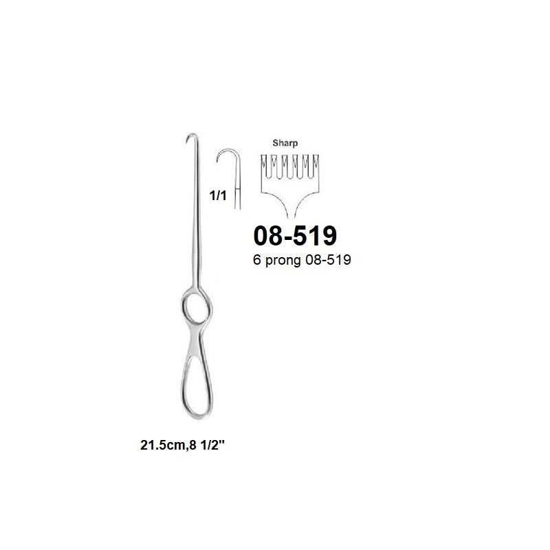Volkmann Retractor,08-519