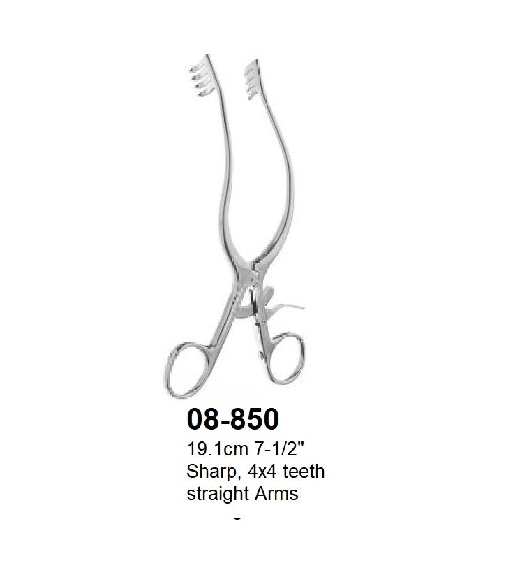 Adson Retractor, 08-850, Sharp