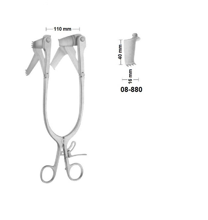 Cloward Modif.Retractor, 08-880