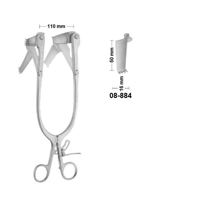 Cloward Modif.Retractor, 08-884