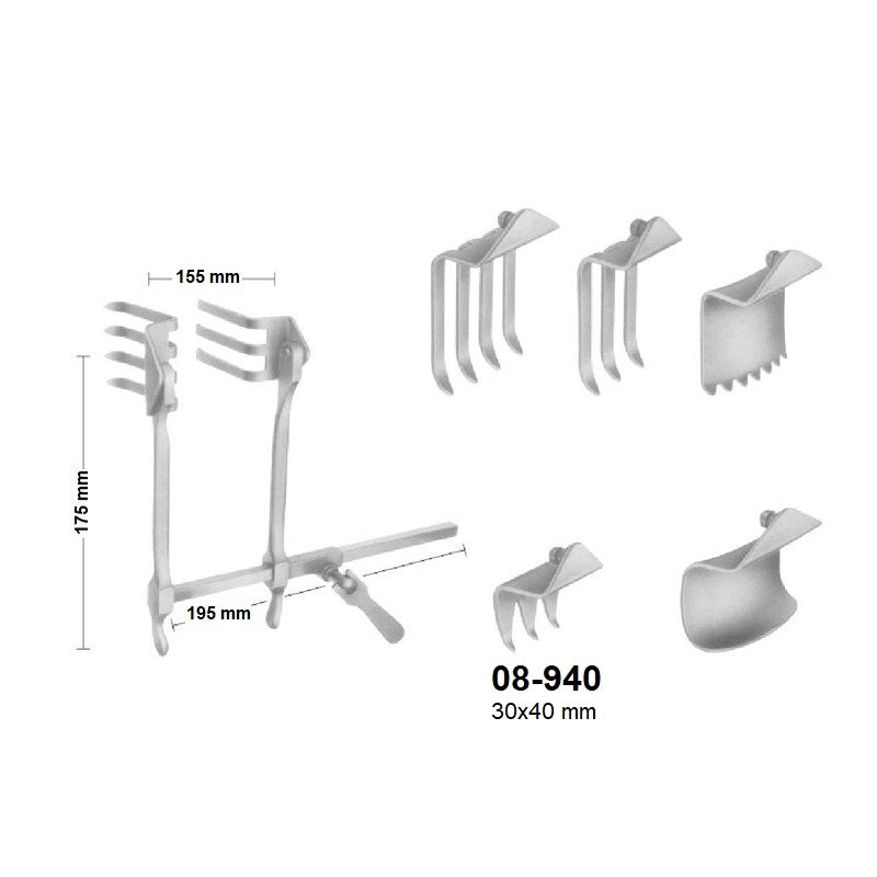 Scoville-Ricter Retractor, 08-940