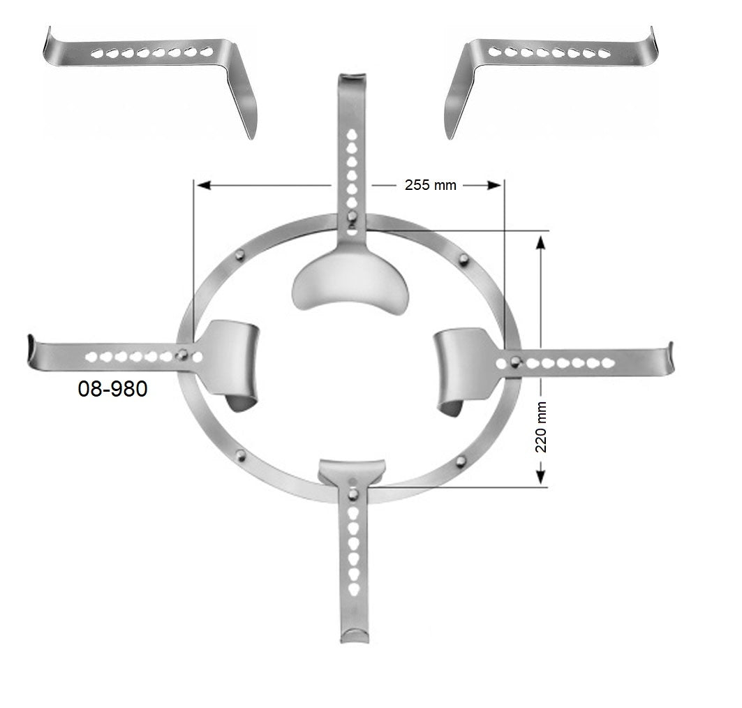 Semm Abdominal Retractor, 08-980