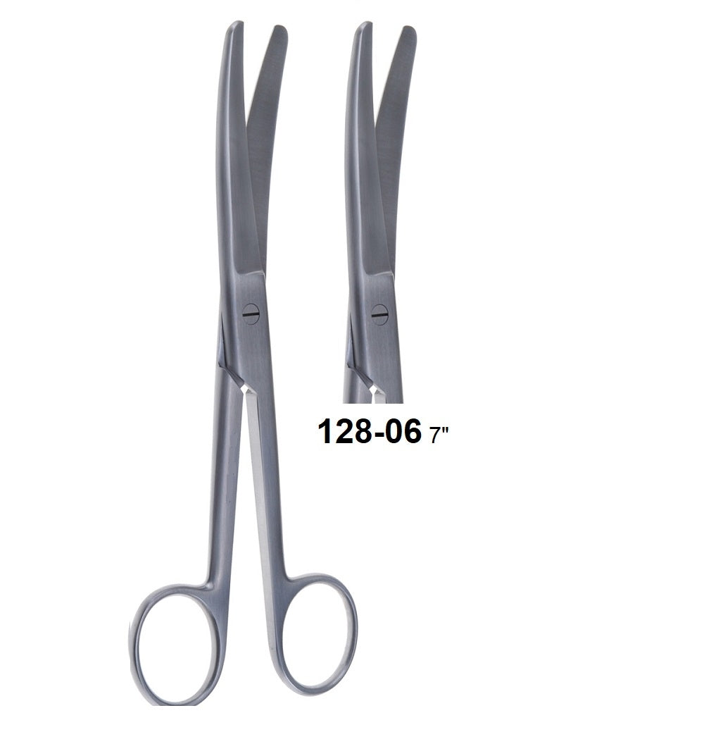 DOYEN UTERINE SCISSORS CURVED 128-06