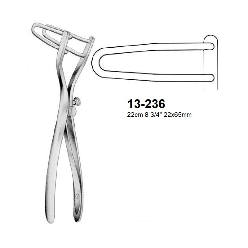Schulze-Bergmann Intestinal Rectal Speculum, 13-236