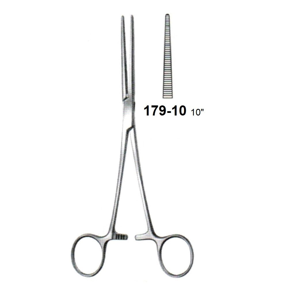 ROCHESTER / PEAN FORCEPS STRAIGHT 179-10