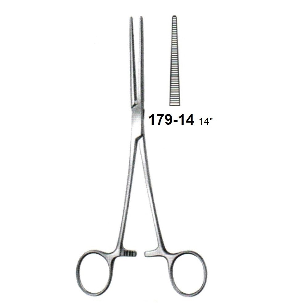 ROCHESTER / PEAN FORCEPS STRAIGHT 179-14
