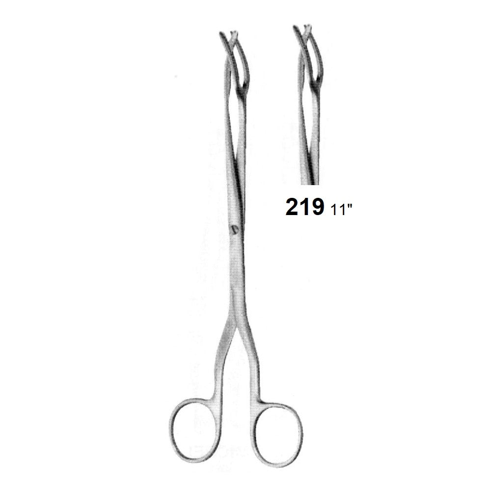 STERLIZER FORCEPS 1/2 PRONGS 219