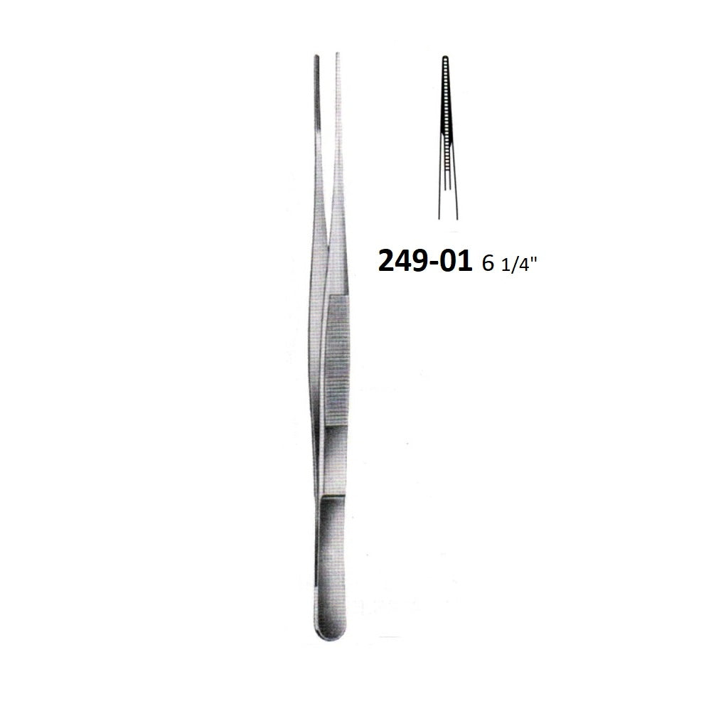 DE BAKEY TISSUE FORCEPS,1.5mm 249-01