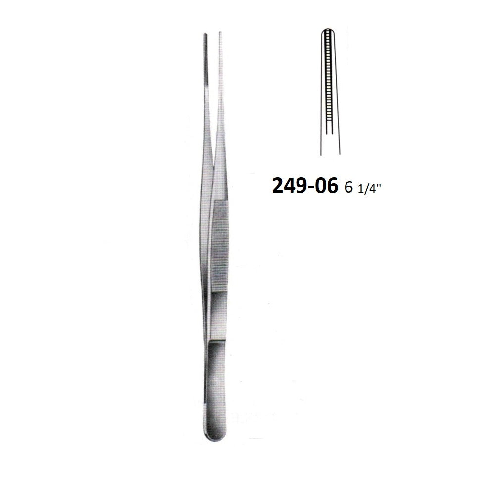DE BAKEY TISSUE FORCEPS,3.5mm 249-06