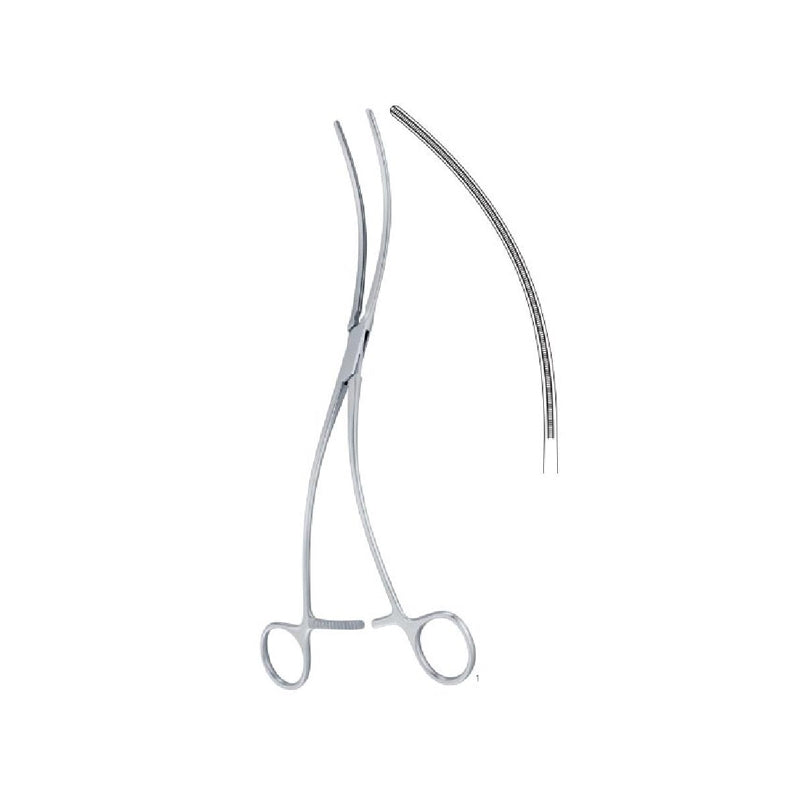 Debakey Peripheral Vascular Clamp & atraumatic vascular forceps
