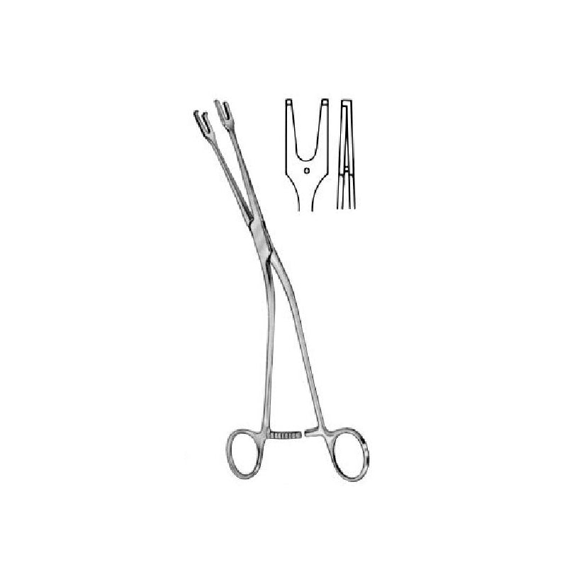 Millin Ligature Carrying Forceps Angular