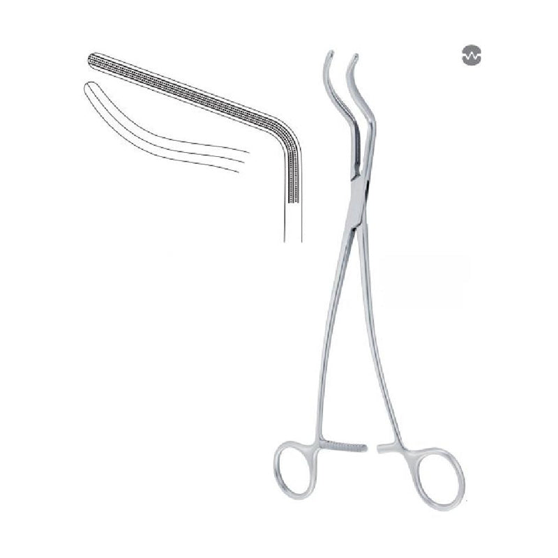 De Bakey "sidewinder" Aprta Clamp & Atraumatic Vascular Forceps