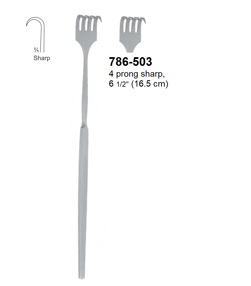 Skin Hook & Retractor, 786-503