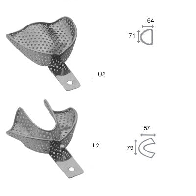 Stainless Steel Impression Trays