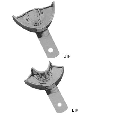 Solid,Impression Trays for crown & bridge work Stainless Steel Impression Trays