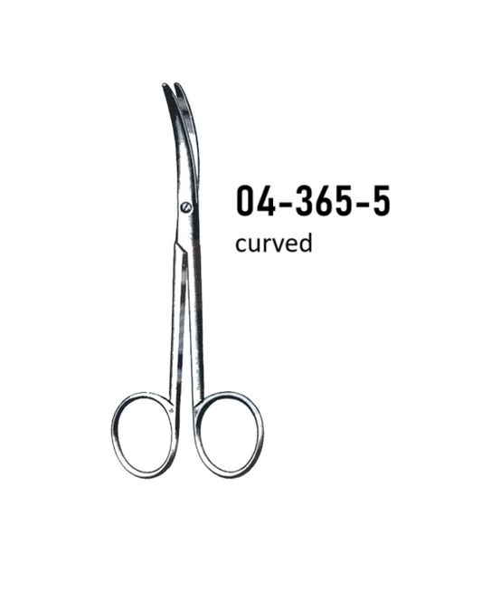 Enucleation Scissors curved, 04-365-5