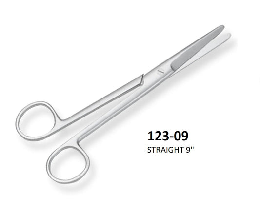 MAYO SCISSORS STRAIGHT, 123-09