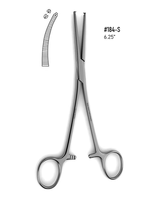 Rochester Oschaner forceps curved satin 6.25”